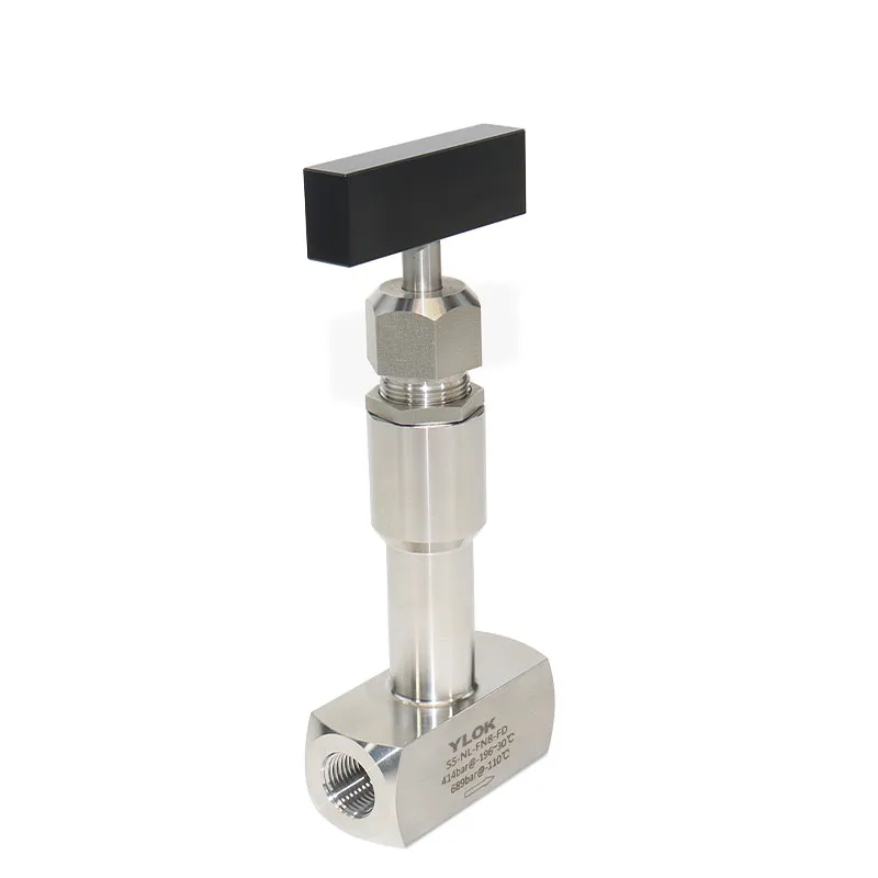 Cryogenic Needle Valve with Weld Ends
